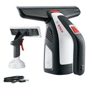 Bosch Akku Fenstersauger GlassVAC Solo Plus (für Fenster, Spiegel und Dusche, Laufzeit: ca. 35 Fenster, im Karton)