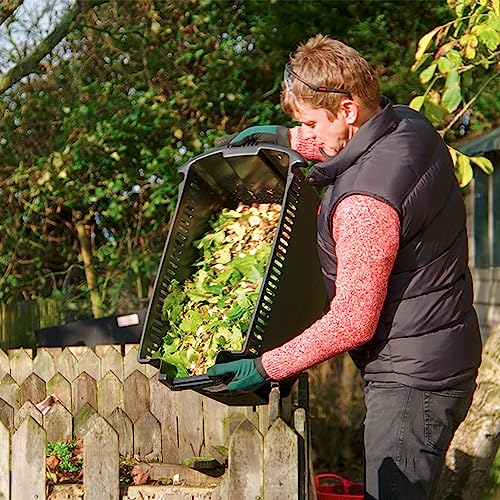 Bosch Turbinenhäcksler AXT 25 TC (2.500 W; geeignet für Holz und harte Gartenabfälle; integrierte Fangbox 53 l; in Karton) – Bild 6