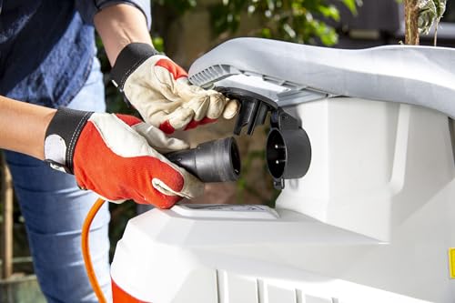 IKRA Elektro Gartenhäcksler ILWH 3000, leise robust wartungsarm, starke 3.000W, Aststärke bis 45mm, Blauer Engel – Bild 13