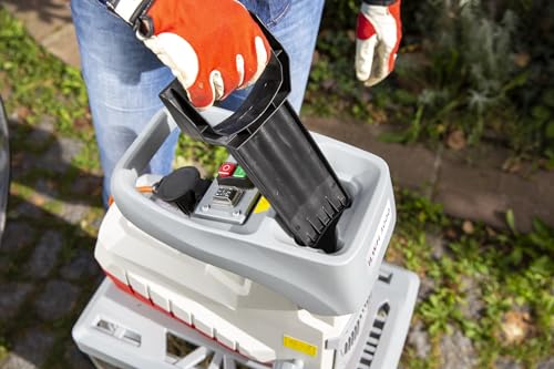 IKRA Elektro Gartenhäcksler ILWH 3000, leise robust wartungsarm, starke 3.000W, Aststärke bis 45mm, Blauer Engel – Bild 15