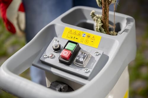 IKRA Elektro Gartenhäcksler ILWH 3000, leise robust wartungsarm, starke 3.000W, Aststärke bis 45mm, Blauer Engel – Bild 16