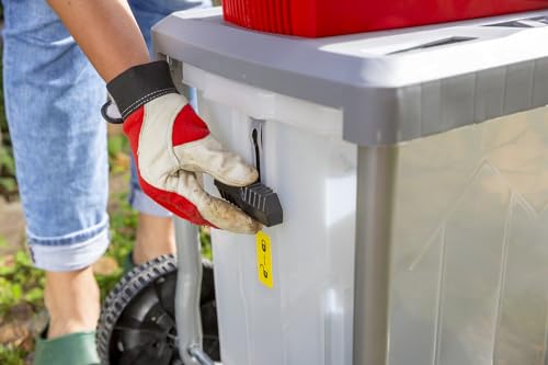 IKRA Elektro Gartenhäcksler ILWH 3000, leise robust wartungsarm, starke 3.000W, Aststärke bis 45mm, Blauer Engel – Bild 17