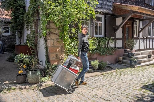 IKRA Elektro Gartenhäcksler ILWH 3000, leise robust wartungsarm, starke 3.000W, Aststärke bis 45mm, Blauer Engel – Bild 19