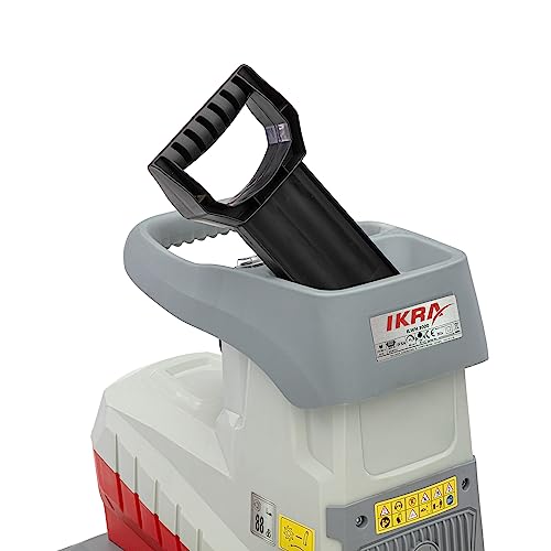 IKRA Elektro Gartenhäcksler ILWH 3000, leise robust wartungsarm, starke 3.000W, Aststärke bis 45mm, Blauer Engel – Bild 22