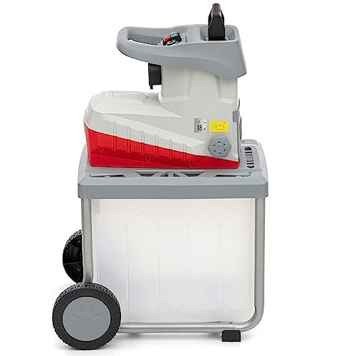 IKRA Elektro Gartenhäcksler ILWH 3000, leise robust wartungsarm, starke 3.000W, Aststärke bis 45mm, Blauer Engel – Bild 31