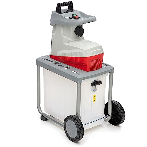 IKRA Elektro Gartenhäcksler ILWH 3000, leise robust wartungsarm, starke 3.000W, Aststärke bis 45mm, Blauer Engel – Bild 34