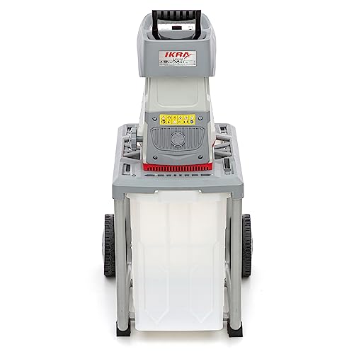 IKRA Elektro Gartenhäcksler ILWH 3000, leise robust wartungsarm, starke 3.000W, Aststärke bis 45mm, Blauer Engel – Bild 36