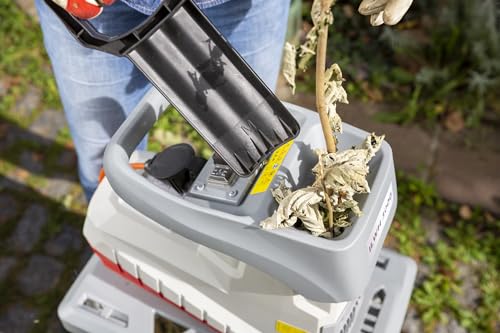 IKRA Elektro Gartenhäcksler ILWH 3000, leise robust wartungsarm, starke 3.000W, Aststärke bis 45mm, Blauer Engel – Bild 5