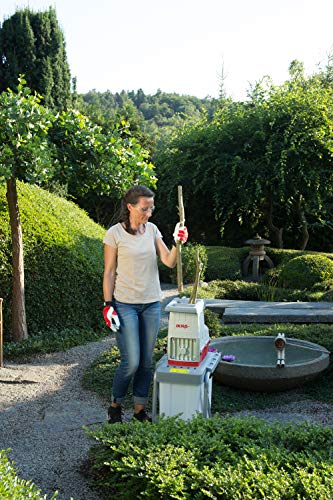 IKRA Elektro Gartenhäcksler Walzenhäcksler ILH 3000 A, starke 3.000W, inkl. Gartenschere & Schutzbrille – Bild 10