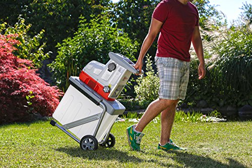 IKRA Elektro Gartenhäcksler Walzenhäcksler ILH 3000 A, starke 3.000W, inkl. Gartenschere & Schutzbrille – Bild 12