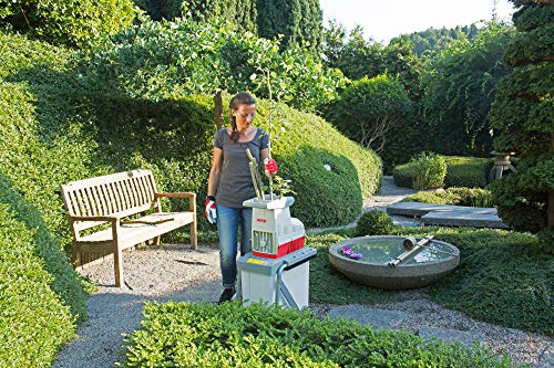 IKRA Elektro Gartenhäcksler Walzenhäcksler ILH 3000 A, starke 3.000W, inkl. Gartenschere & Schutzbrille – Bild 3