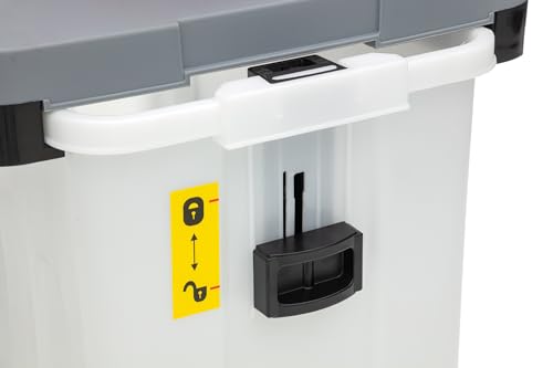 IKRA Elektro Gartenhäcksler Walzenhäcksler ILH 3000 A, starke 3.000W, Aststärke bis 44mm, inkl. Schutzbrille – Bild 22