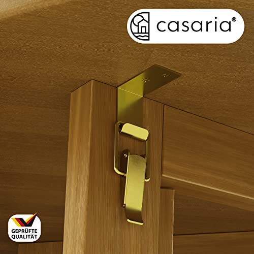 Casaria® Stehtisch Holz Klappbar 110cm Hoch 80 cm Rund Akazie Rustikal Indoor Outdoor Bistrotisch Biertisch Gartentisch Klapptisch Partytisch Bartisch – Bild 6