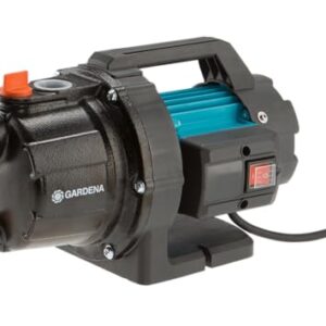 Gardena Gartenpumpe 3700/4 Basic: Bewässerungspumpe mit 3700 l/h Fördermenge, Leistung 800 W, langlebig dank Edelstahlwelle, Gussgehäuse, Regneranschluss möglich (9014-47)