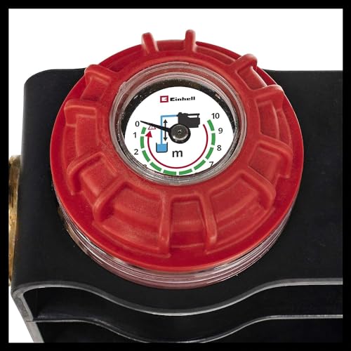 Einhell Gartenpumpe GE-GP 1246 N FS (1.200 Watt, 4.6 l/h, 5 bar Förderdruck, Wasserfüll-/Schmutz-/Sauganzeige, Trockenlaufsicherung, Brüh-/Thermoschutz, Flow-Sensor m. LED, Rückschlagventil) – Bild 6