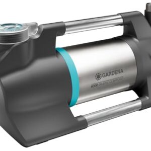Gardena Gartenpumpe 6300 SilentComfort: Extra leise Bewässerungspumpe via App steuerbar, Fördermenge 6300 l/h, Trockenlaufsicherung, rostfreier Edelstahl, stromsparend und wasserfest (9058-20)
