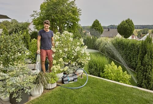 Gardena Gartenpumpe 6300 SilentComfort: Extra leise Bewässerungspumpe via App steuerbar, Fördermenge 6300 l/h, Trockenlaufsicherung, rostfreier Edelstahl, stromsparend und wasserfest (9058-20) – Bild 6