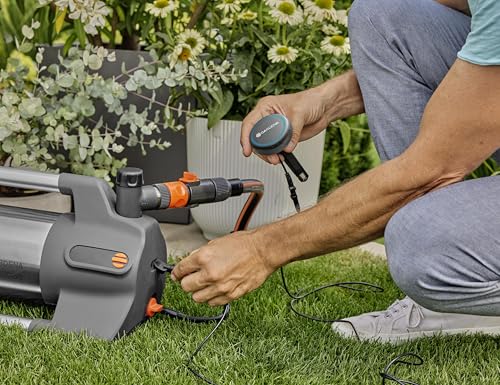 Gardena Gartenpumpe 6300 SilentComfort: Extra leise Bewässerungspumpe via App steuerbar, Fördermenge 6300 l/h, Trockenlaufsicherung, rostfreier Edelstahl, stromsparend und wasserfest (9058-20) – Bild 8