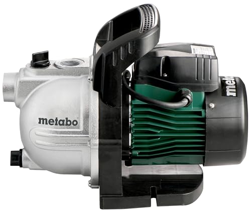 metabo Gartenpumpe P 2000 G – 600962000 – Bewässerungspumpe mit 2000 l/h Fördermenge – Ideal für 1-2 Regner – 450 W, 3 bar, 30 m Förderhöhe – Bild 2