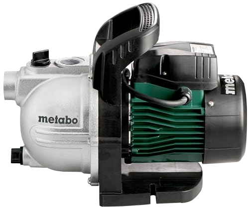 Metabo Gartenpumpe P 3300 G (600963000) Karton, Nennaufnahmeleistung: 900 W, Max. Fördermenge: 3300 l/h, Max. Förderhöhe: 45 m – Bild 2