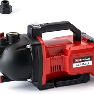 Einhell Akku-Gartenpumpe AQUINNA 36/30 Power X-Change (2 x 18V, 2-Stufen ECO-Schalter, Wassereinfüll- und Ablassschraube, Thermoschutz, Tragegriff, ohne Akkus und Ladegerät)