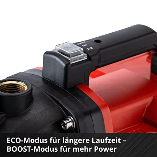Einhell Akku-Gartenpumpe AQUINNA 36/30 Power X-Change (2 x 18V, 2-Stufen ECO-Schalter, Wassereinfüll- und Ablassschraube, Thermoschutz, Tragegriff, ohne Akkus und Ladegerät) – Bild 11