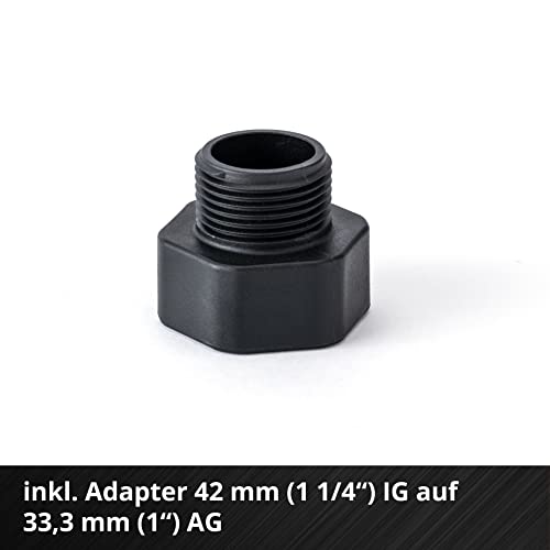 Einhell Akku-Gartenpumpe AQUINNA 36/30 Power X-Change (2 x 18V, 2-Stufen ECO-Schalter, Wassereinfüll- und Ablassschraube, Thermoschutz, Tragegriff, ohne Akkus und Ladegerät) – Bild 9
