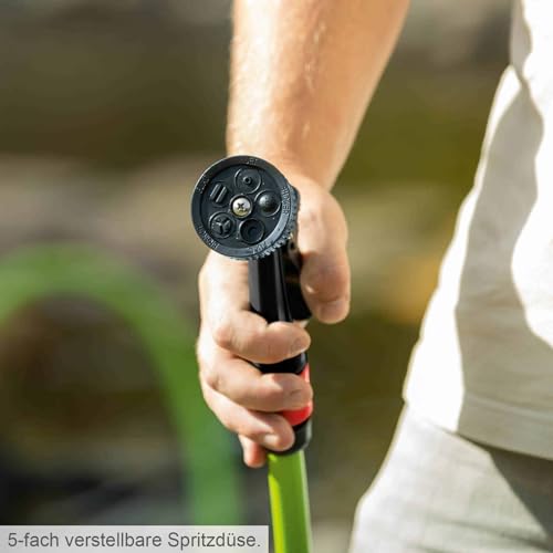 Scheppach Gartenpumpe GP600S Teichpumpe | 600W | 3000 L/h Fördermenge | 3,5 bar Förderdruck | 8m Ansaughöhe | 35m Förderhöhe | inkl. Zubehör – Bild 7