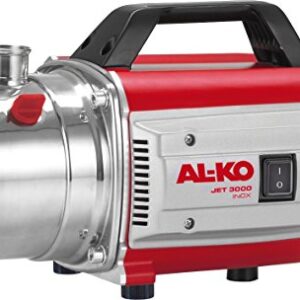 AL-KO Gartenpumpe Jet 3000 Inox Classic (650 Watt Motorleistung, 3100 l/h max. Förderleistung, 35 m max. Förderhöhe, 5-stufiges Pumpenlaufwerk)