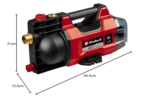 Einhell Akku-Gartenpumpe AQUINNA 18/28 Power X-Change (18 V, max. 2800 L/h Fördermenge, max. 25 m Förderhöhe, ECO-/ Boost-Modus, Frostschutz, Überlastschutz, ohne Akku) – Bild 10