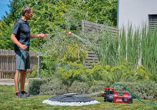 Einhell Akku-Gartenpumpe AQUINNA 36/34 Power X-Change (36 V, max. 3400 L/h Fördermenge, max. 37 m Förderhöhe, Leistungsstufenschalter, Überlast- & Frostschutz, ohne Akku) – Bild 4