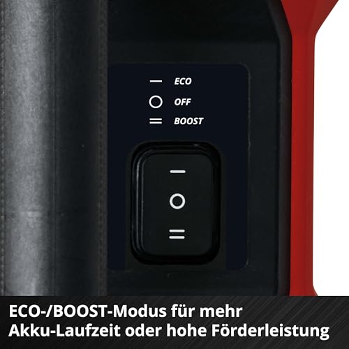 Einhell Akku-Gartenpumpe AQUINNA 36/34 Power X-Change (36 V, max. 3400 L/h Fördermenge, max. 37 m Förderhöhe, Leistungsstufenschalter, Überlast- & Frostschutz, ohne Akku) – Bild 5