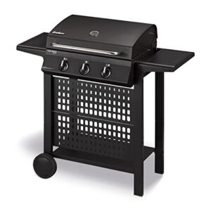 Enders Gasgrill SAN DIEGO NEXT 3, 3 Brenner aus Edelstahl, mit Grillthermometer, kleiner, Camping, Edelstahlrost, Balkon Gas Grill,stabile Seitenablagen#80166