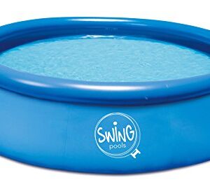 Ambientehome Quick Up Easy Aufstellpool inklusive Filter Pumpe, blau, 305 x 305 x 76 cm, 3879 L, 26012