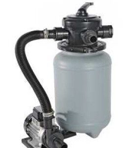 Alternative view of TREND OVALBECKEN Poolset Stahlwandbecken 450 x 250 x 120 cm Standfilter Edelstahlleiter TOP-Angebot