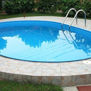 MyPool Ovalbecken-Poolset Premium Ø 800 x 416 x 150 cm Tiefbecken Sandfilteranlage
