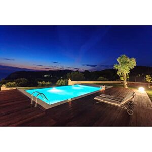 Alternative view of KWAD Styropor Pool Standard mit Edelstahlleiter 400 x 300 x 150 cm