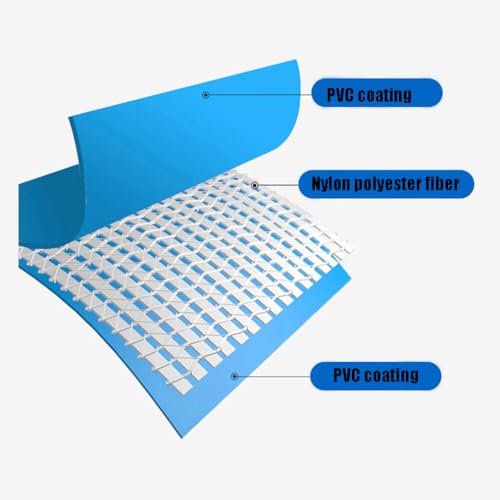 Kreisschwimmbad faltend Kunststoff Wassertank Mehrzweck Leinwand Fischteich Durchmesser 1m-3m – Bild 4