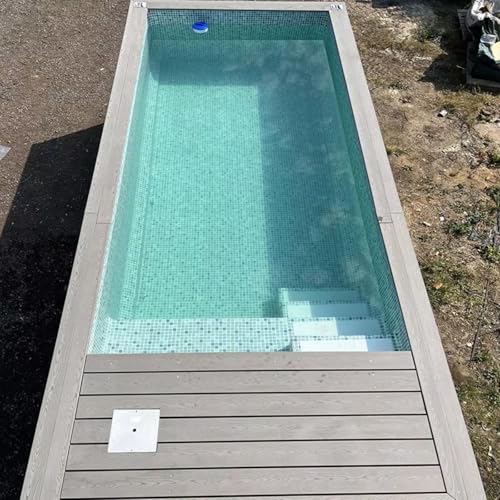 CMOLVUR Outdoor Große Größe FRP 6,1 m 12,2 m Fiberglas vorgefertigtes Pool-Design oberirdischer Versandbehälter Schwimmen – Bild 3