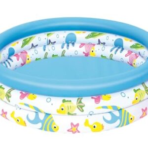 Bestway Planschbecken, Coral Kids, Mehrfarbig, 102 x 25 cm