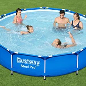 Alternative view of Bestway Steel Pro Frame Pool ohne Pumpe Ø 366 x 76 cm, blau, rund
