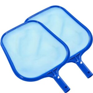 Nephelolux Kescher Pool, 2 Pack Whirlpools Feinmaschig Rake Netz - Für Teich, Algen & Bestway Pool,Algenkescher Nylon Netz