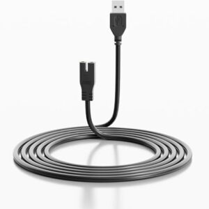 Dakana Ladekabel Intex Poolsauger 28620 28620NP 28626 ZR100 USB Ladegerät 12V Ersatzkabel Intex Akku Poolsauger Ladegerät Kompatibel ZR 100 Poolsauger Ladeadapter Zubehör
