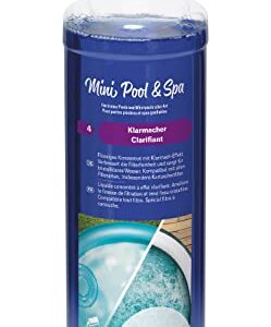 BAYROL Mini Pool&Spa Klarmacher 0,5 L - Konzentrierter Trübungsentferner mit Klarmach-Effekt - verbessert Filterfeinheit & sorgt für kristallklares Wasser | für alle Filterarten auch Kartuschenfilter