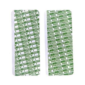 Alternative view of POWERHAUS24 100 Rapid Testtabletten 50 x pH-Wert Phenol Red 50 x DPD1 Freies Chlor