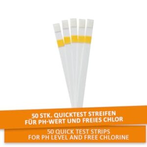 Alternative view of STEINBACH Quicktest Streifen für pH-Wert und freies Chlor, 50 Stück, 079020