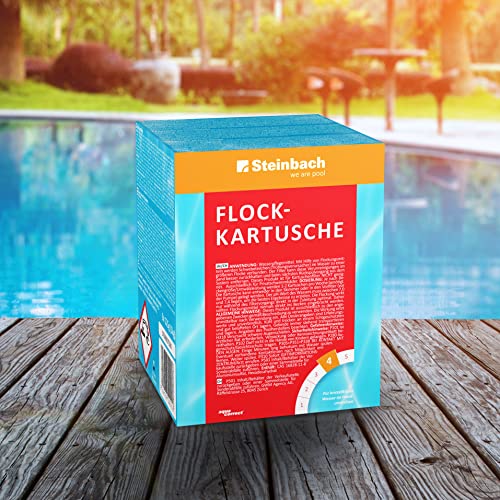 Steinbach Poolpflege Flockkartusche, 1 kg, Flockungsmittel, 0754001TDC8 – Bild 2
