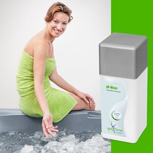 Alternative view of SpaTime by BAYROL - pH-Minus - Senker 1,5 kg - reines Granulat zur Korrektur - senkt den Wert des Whirlpoolwassers, Weiß