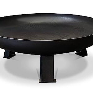 SOUK ONE Feuerschalen Nizza 100 cm - Feuerstelle für den Garten, Terrasse und Balkon, Feuertonne und Feuerkorb (Ø 100cm Nizza)