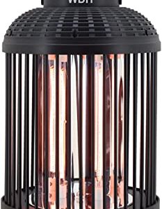Aktobis Heizlaterne Standheizstrahler WDH-12HL - mit zwei Heizstufen (600/1.200 Watt) und eine 180° Rotationsfunktion ausgestattet